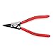 Knipex 46 11 A1 Sicherungsringzange 140 mm für Außenringe auf Wellen