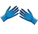 Produktbild ASC blau Nitril Einweg-Handschuhe – Größe XL – Pulver und Latex frei – 100 Handschuhe (50 Paar)