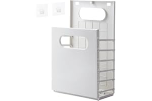 XEYYHAS Panier à linge pliable pratique pour vêtements sales, serviettes, jouets, clou - Panier mural - Forte adhérence - Paniers pliables avec poignées - Rangement pour enfants - Étanche