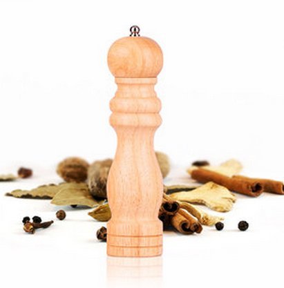 Home Kitchen Classical Wooden Pepper Spice Salt Corn Mill Grinder by specam - 4