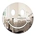 Mungai Mirrors 30cm Smiley Face Acrylic Mirror