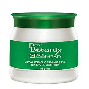 Raaga Professional Pro Botanix Spa4head Vitalizing Cream Bath, 750 g