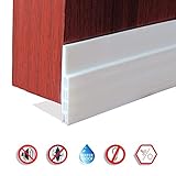 👍Materiales de alta calidad --- Este barrido de la puerta está hecho de silicona, no tóxico; Verdadero material, homogeneidad de color, el mismo interior y exterior; Resistente al calor y al frío, todo esto hace que sea la mejor burlete de puertas.