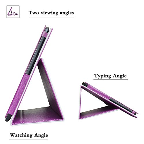 Medion Lifetab X10302/X10301 hülle,Mama Mouth Folding Ständer Hülle Case mit Standfunktion für 10.1″ Medion Lifetab X10302/X10301 Android Tablet PC,Violett - 5