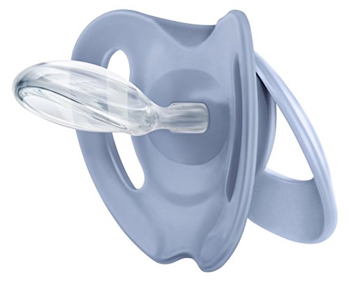 NUK Genius Silikon-Schnuller, kiefergerecht, auch für zarte Neugeborene, BPA-frei, 2 Stück - 2