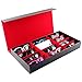 Produktbild Asdflina Sonnenbrillen Brille Uhren  Veranstalter 12-Frame-PU-Brille Speicher Display Box Schmuck Uhr Aufbewahrungsbox Eyewear Aufbewahrungs- und Präsentationsbox (Farbe : A)
