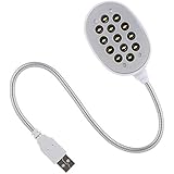 Finger's 13 LEd USB Powered Flexible Neck White Light Lamp