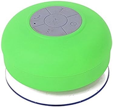 MOKE Mini Wireless Waterproof Bluetooth 3.0 Handsfree Portable Mic Shower Speaker (Green)