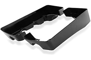 Craftride Extensions du Sacoches Rigides pour Harley-Davidson Touring 94-13 Noir