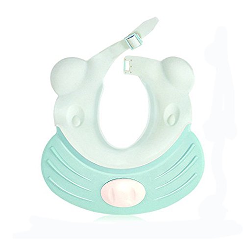 Preisvergleich Produktbild Hangnuo Badekappe mit Schirm, auslaufsicher, für Babys, (Klein-)Kinder, verstellbar, Silikon