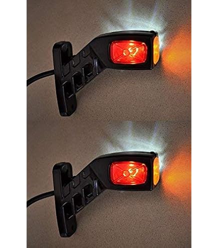 10PCS 12V 24V Led Luce Di Posizione Laterale Con Staffa - Foto 6