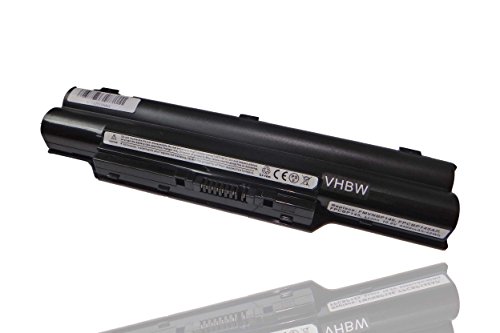 vhbw Akku 4400mAh (10.8V) für Notebook Laptop Fujitsu LifeBook E741/D E751/C E782 L1010 LH700 LH772 P701/C P702 P770 P772 P8110 PH701 PH702 S2210