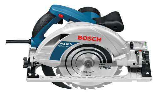 Bosch GKS 85 G Professional Handkreissäge in L-BOXX mit Führungsschiene FSN 1600 und HM-Sägeblatt 235 mm Ø - 3