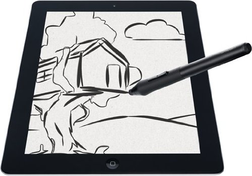 Wacom Intuos Creative Stylus CS-500 (Drucksensitiver Zeichenstift für Apple iPad 3/4/mini) schwarz - 5