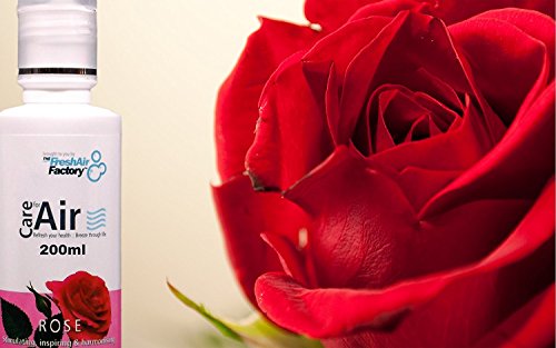 FÜR LUFT LUFTREINIGER – CareforAir Rosa-essenz 200mL – Boost Selbstwertgefühl und Vertrauen – Verbesserung Der Stimmung, lindert Angst und Stress, Fördert die Romantik und erhöht die libido – Blumiger Duft Stieg – Einfach Herrlich – VERWENDEN SIE IN REVITALIZERS, IONISATOREN, LUFTBEFEUCHTER 100% Produkt Zufriedenheitsgarantie - 7