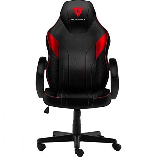 Thunder X3 EC1 Poltrona Gaming con Air Technology colorazione Black Red, taglia unica