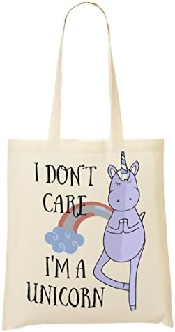 I Don'T Care I'M A Unicorn Shopping Tote Bag