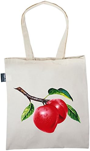 Tote bags for women-Cherrys on Twig Shopper Bag-Tote bag-Funny Gifts