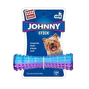 GiGwi Johnny Stick 'Push To Mute' transparent purple/blue, Medium