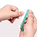 FOK Set Of 2Pc Handle Grip Nail Brush Hand Finger Toe Nail Cleaning Brush Manicure Pedicure Scrubbing Cleaner RS.170.00