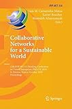 Image de Collaborative Networks for a Sustainable World: 11th Ifip Wg 5.5 Working Conference on Virtual Enterprises, Pro-ve 2010