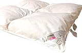 Baby Kinder Ganzjahres Daunendecke Steppbett Babydaunenbett 80 x 80 cm.