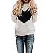 Produktbild ABsoar Sweatshirt Damen Frauen Strickjacken Beiläufige Feste Shirt Lange Hülsen Strickwaren Liebes Pullover Lose Oberseiten