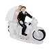 Produktbild Roomando Brautpaar auf Motorrad Hochzeit Tortenfigur Dekofigur verschiedene Motive von Braut und Bräutigam (Brautpaar auf Motorrad)