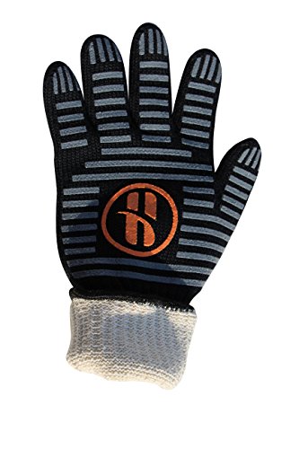 Premium Grill-Handschuhe, Ofen-, Kamin-, Back-Handschuhe für professionellen Einsatz, hohe Sicherheit, hoher Hitzeschutz, EN407 beglaubigt, - 6