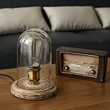 Material del cuerpo ligero: base de madera, pantalla de cristal