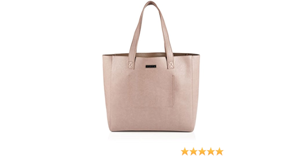 superdry tan tote bag