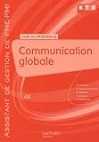Image de Communication globale A8 BTS assistant de gestion de PME-PMI : Livre du professeur