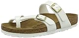 Farbe: wei BIRKENSTOCK Classic Damen Mayari Birko-Flor Zehentrenner, (Weiss Lack), 35 EU