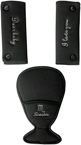Ganen Constellation Zodiac Baby Car Seat Harness Pads (Scorpio)
