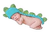 DAYAN child Dinosaur Crochet Knitting costume soft Clothing Photo Photography Props for 0-6 months Newborn