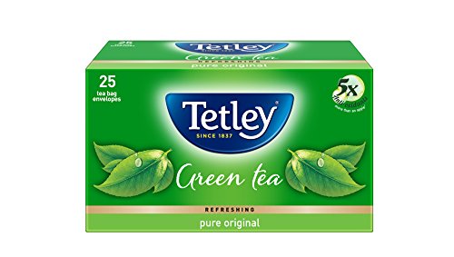 Tetley Green Tea, Pure Original, 25 Tea Bags