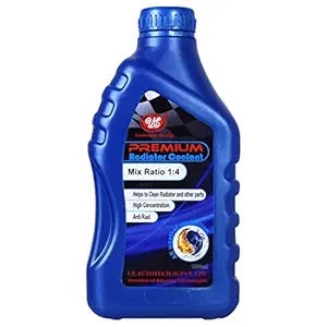 UE Premium Car Care Radiator Coolant Concentrate (1 L, Green)