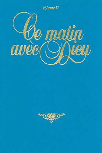 Pdf Ce Matin Avec Dieu Vol 2 Download Puraranaldsa