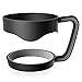 Produktbild Lanlan Becher BPA frei Edelstahl Tassen Halter für Yeti Neu tragbar Hand 30 Oz Schwarz