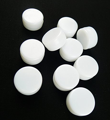 10 x Rasseldosen zum Einnähen in Babyspielzeug oder Katzenspielzeug, Rasseldosen, 22 mm - 3