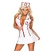 Produktbild Damen Reizwäsche Cosplay Krankenschwester Uniform Versuchung Rollespielen Nachthemd Schlafanzuege Erotik Negligee Kostüm Lingerie Babydoll
