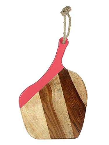 Seashell Brown & Pink Serving Platter 40.6 x 30 cm, for Kitchen Tools, Perfect Housewarming Gift