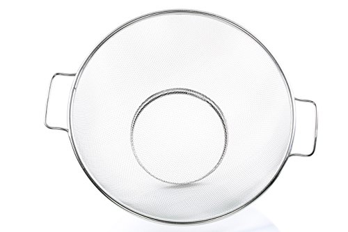 Premier Housewares Edelstahl-Sieb mit 2 Griffen - 2