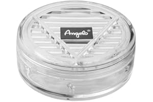 Lifestyle-Ambiente Humidor-Polymerbefeuchter rund 5,3x2,0cm transparent