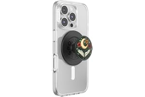PopSockets Okrągły uchwyt do telefonu kompatybilny z MagSafe, w zestawie pierścień adaptera, uchwyt na telefon, kompatybilny z bezprzewodowym ładowaniem - jeszcze jeden rozdział połysk
