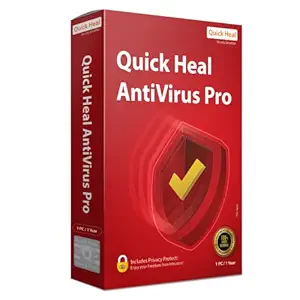 Quick Heal Antivirus Pro Latest Version - 1 PC, 1 Year (CD/DVD)