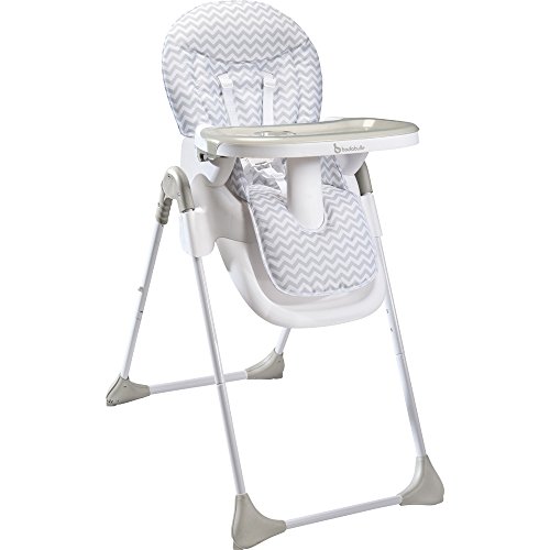 Badabulle Easy Highchair (White/Grey)