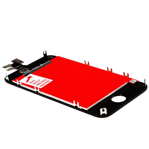 LL TRADER For iPhone 4 Black LCD Display Assembly and Touch Screen Digitizer Replacement Part with Tool Kit