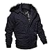 Produktbild Militär Jacke Herren UFODB Daunenjacke Männer Windbreaker Solid Tasche Kapuzenjacke Dicker Skijacke Arbeitsjacke Sportmantel Freizeitmantel