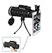 Produktbild STDA Monokular Teleskop 40 x 60 Dual Focus Optik Zoom Teleskop Wasserdicht und beschlagsicher, Spektiv Dual Focus Optische Prism Jagd mit Handy Halterung